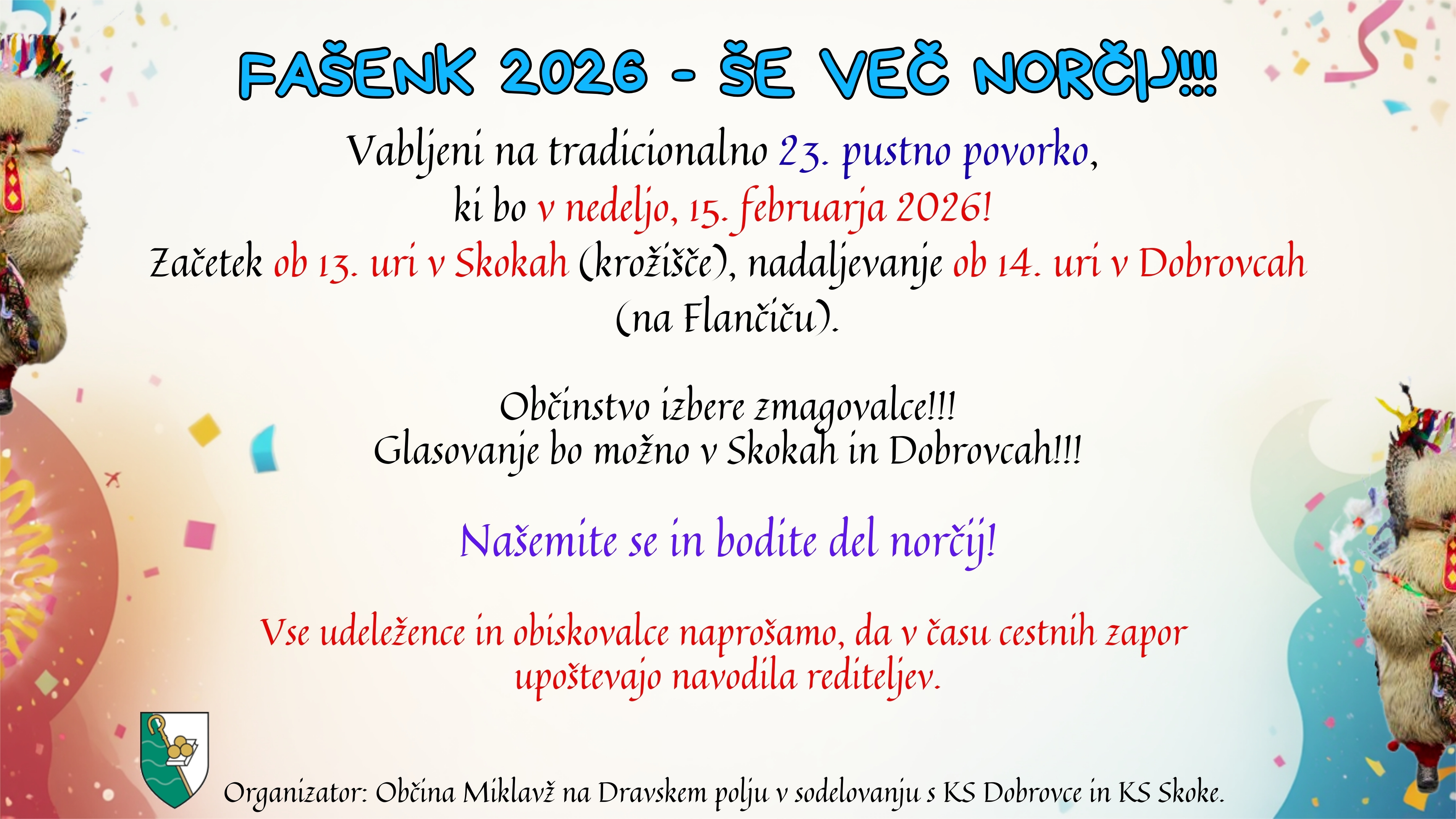 FAŠENK ZA SPLETNO STRAN